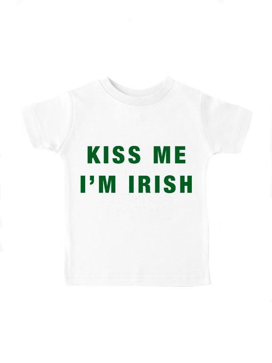 Kiss Me I'm Irish Women's Baby Tee