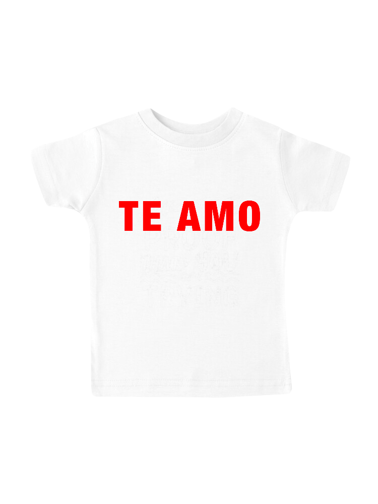 Te Amo Women's Baby Tee