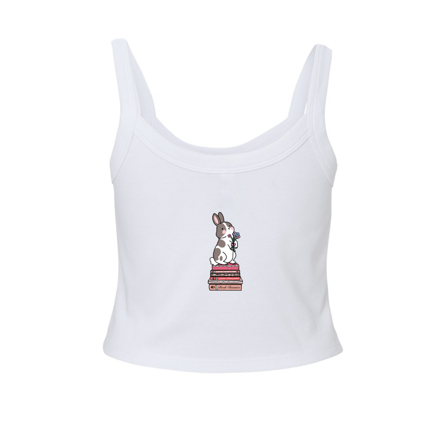 Book Bunnies Women's Crop Tank