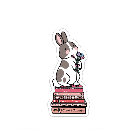Book Bunnies Sticker